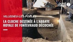 VIDEO. A Villedieu-les-Poêles, la cloche Gabrielle presque prête à rejoindre l'abbaye de Fontevraud