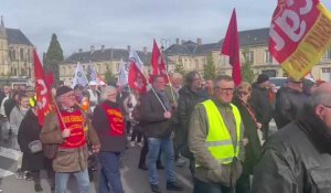 5e manifestation à Soissons