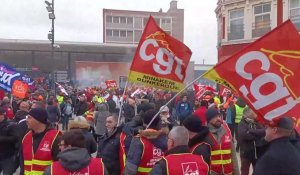 Dunkerque : Manifestations du 16 février 2023 contre la réforme des retraites