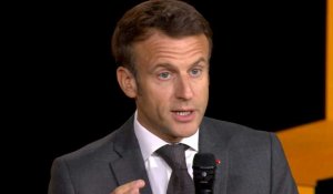 Sobriété: "Si on se mobilise tous", "on passe l'hiver" (Macron)