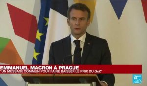 REPLAY - Emmanuel Macron s'exprime à Prague lors du sommet de la communauté politique européenne