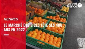 VIDÉO. Le marché des Lices de Rennes fête ses 400 ans 