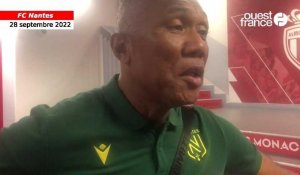 VIDÉO. FC Nantes - Antoine Kombouaré : « Il y’a de la déception, et des questions… »