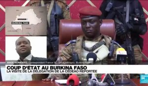 Coup d'Etat au Burkina Faso : la visite de la délégation de la Cedeao reportée