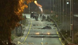 Des affrontements éclatent entre les forces israéliennes et des Palestiniens en Cisjordanie