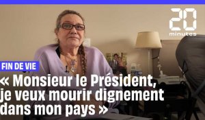 Fin de vie : « Je veux mourir dans mon pays », l'appel d'une malade de Charcot à Emmanuel Macron
