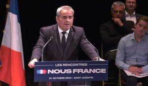 "Nous France" : Extrait du discours de Xavier Bertrand