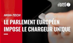 VIDÉO. Le Parlement européen impose le chargeur unique pour les smartphones