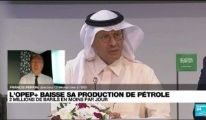 L'OPEP+ baisse sa production de pétrole