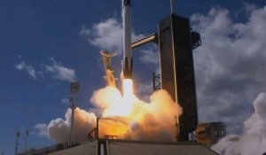 Une fusée de SpaceX décolle vers la Station spatiale internationale