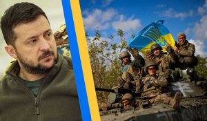 Volodymyr Zelensky revendique des avancées "puissantes" de son armée dans le Sud