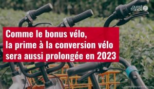 VIDÉO. Prime à la conversion vélo : six questions après sa prolongation en 2023