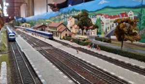 Exposition de petits trains à Compiègne