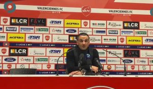 Football: Nicolas Rabuel, l’entraîneur de Valenciennes s’exprime sur la programmation des matchs