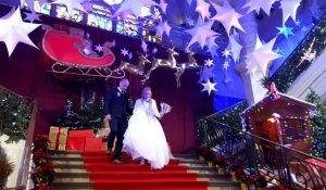 Comme par magie, deux couples dunkerquois se sont mariés dans le château du père Noël