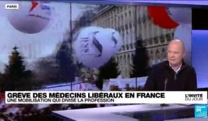 Grève des médecins libéraux en France :  une mobilisation qui divise la profession