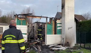Téteghem : un incendie ravage une maison
