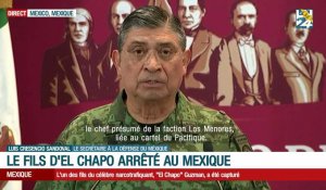 Mexique: l'un des fils du célèbre narcotrafiquant "El Chapo" Guzman capturé