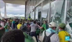 Brésil : à Brasilia, saccage de lieux de pouvoirs par des militants pro-Bolsonaro