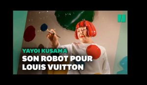 Ce robot Yayoi Kusama dans la vitrine de Louis Vuitton est plus vrai que nature