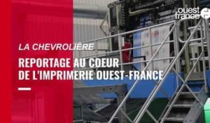 VIDEO. Reportage dans l'imprimerie Ouest-France qui tire près de 300 000 journaux chaque soir