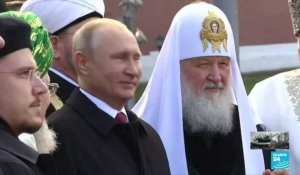Le patriarche russe Kirill, un proche soutien de Vladimir Poutine