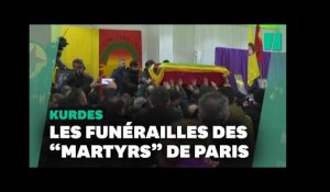 Les Kurdes pleurent les « martyrs » de l’attaque à caractère raciste à Paris