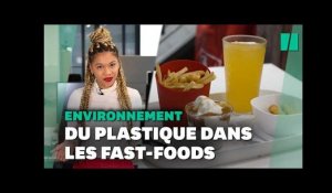 Le plastique arrive en force dans les fast-foods, et pour une fois c’est pour la planète