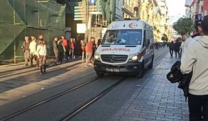 Istanbul: des ambulances se précipitent vers la zone de l'explosion d'origine inconnue