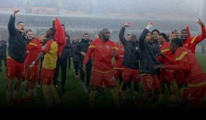 Le RC Lens deuxième de Ligue 1 avant la trêve pour la coupe du Monde au Qatar