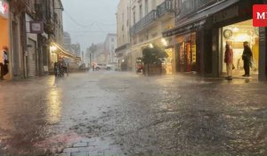 Sète : des trombes d'eau s'abattent en quelques minutes sur la ville
