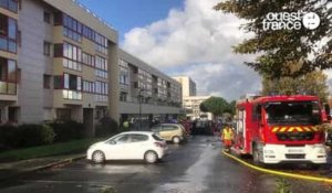Un incendie se déclare dans le garage d'un immeuble du quartier de la Garenne à La Roche-sur-Yon