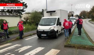 VIDÉO. À Baud, des salariés de l’entreprise Jean Floc’h en grève