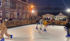 Esquelbecq : ça y est, la patinoire est ouverte jusqu'au 8 janvier