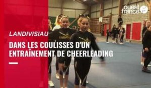 VIDÉO. À Landivisiau, un club pour devenir cheerleader, un sport atypique encore en France