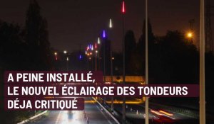 À peine installé, l’éclairage du boulevard des Tondeurs à Reims fait déjà causer