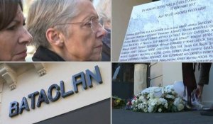 Attentats du 13 novembre 2015 : hommage au Bataclan en présence d'Elisabeth Borne