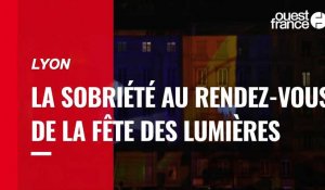 VIDÉO. À Lyon, la sobriété au rendez-vous de la Fête des lumières 2022