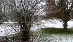 Seine-Maritime. De la neige fait son apparition dans plusieurs communes