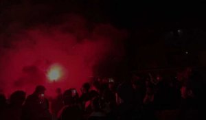 Normandie. Les supporters du Maroc célèbrent la qualification historique en demi-finale