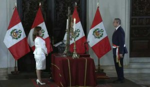 Pérou: La présidente Dina Boluarte, nomme son cabinet après la destitution de Castillo