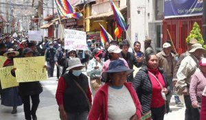 Marche de protestation contre la nouvelle présidente Boluarte dans le sud du Pérou