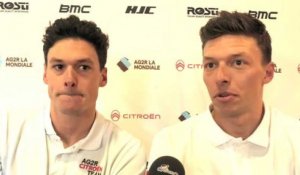 Cyclisme - ITW/Le Mag 2022 - Lawrence et Oliver Naesen