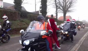 Les Pères Noël motards de Fricourt