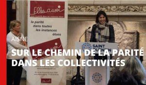 Une Marianne de la parité pour la maire de Saint-Quentin