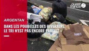 VIDÉO. Dans les poubelles des riverains d'Argentan, le tri n'est pas encore parfait