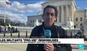 États-Unis : les militants anti-IVG mobilisés à Washington