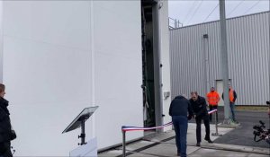 Ouverture de la chambre climatique chez Alstom à Raismes
