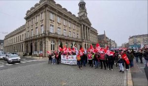 Du jamais vu à Cambrai: plus de 3400 manifestants pour dire non à la réforme des retraites