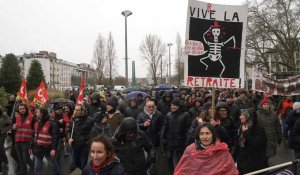 France: forte mobilisation contre la réforme des retraites